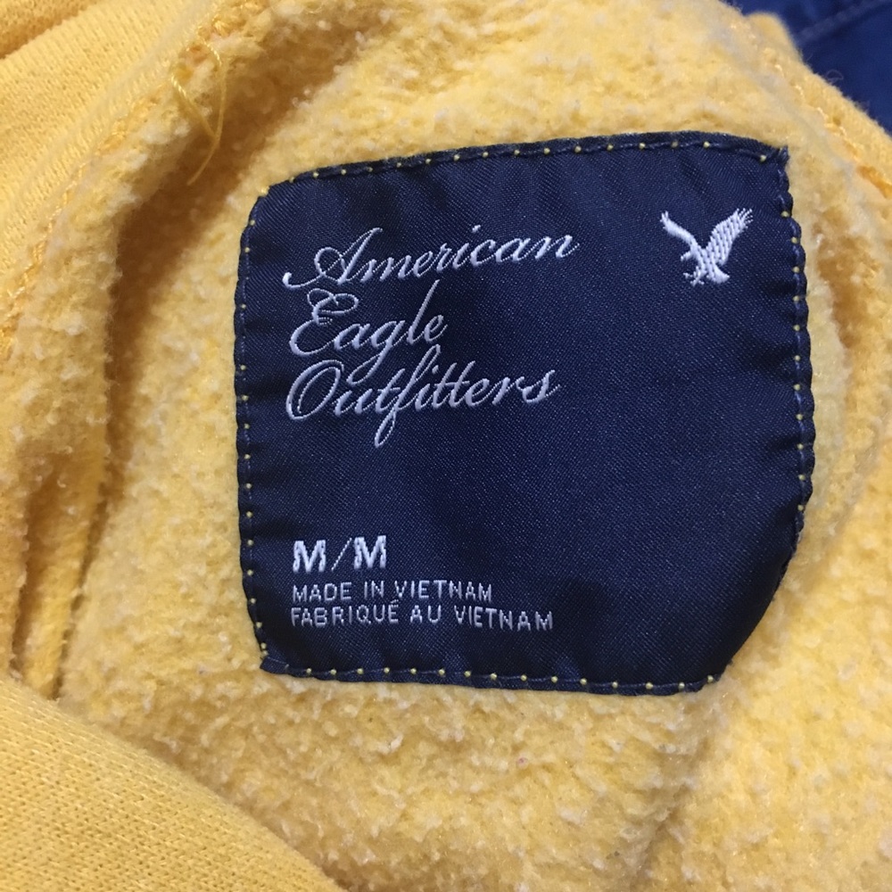 ❌SOLD❌American Eagle} Yellow Hoodie - Picture 3 of 3